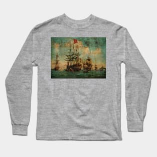 Sailboats romance Long Sleeve T-Shirt